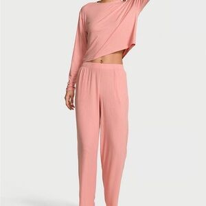 VICTORIA'S SECRET SoSoft™ Modal Wide-Rib Long Lounge Set